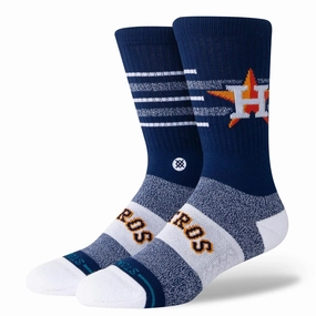 Houston Astros Stance MLB Closer Crew Socks - Navy