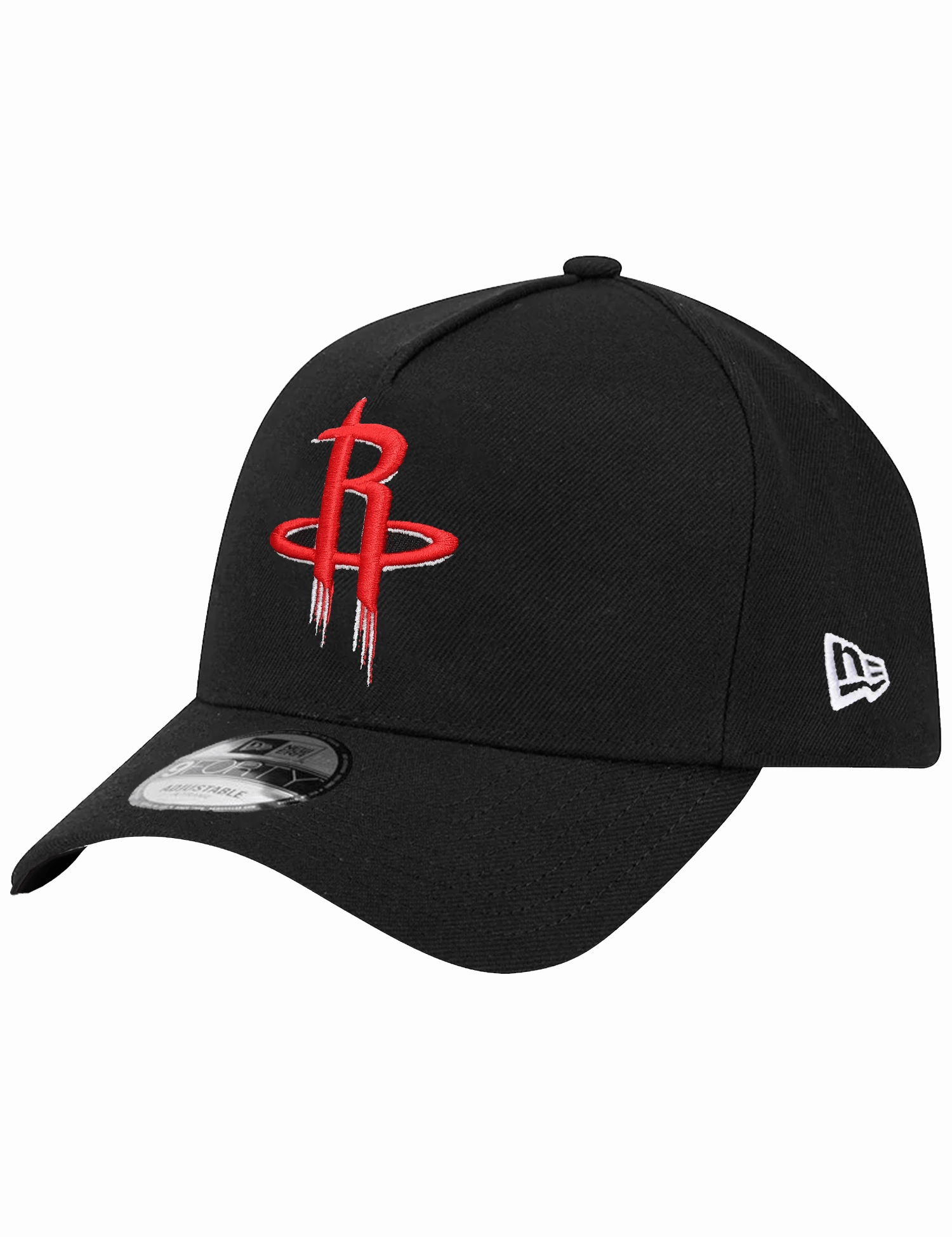 Houston Rockets New Era NBA Team 9FORTY A-Frame Snapback Hat - Black