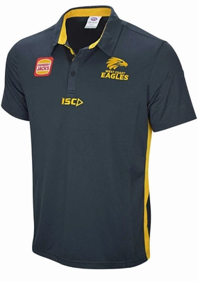 ISC Mens West Coast Eagles 2019 Media Polo