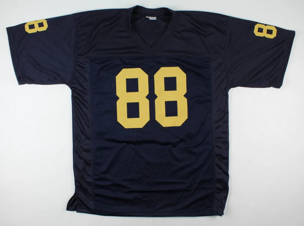 Jake Butt Signed Michigan Wolverines Jersey (JSA COA) Starting Tight End