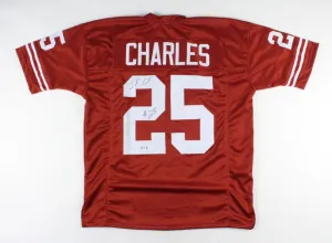 Jamaal Charles Signed Texas Longhorns Jersey (PSA Holo) K.C.Chiefs R.B 20082016