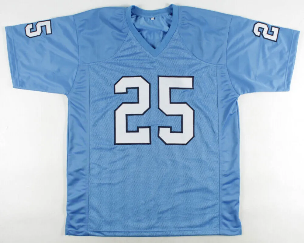 Javonte Williams Signed North Carolina Tar Heels Jersey (Beckett COA) RB Broncos