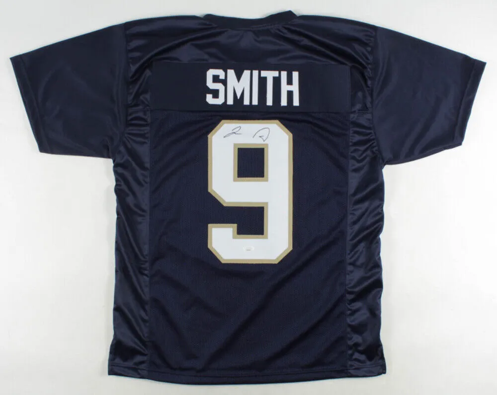 Jaylon Smith Signed Notre Dame Fighting Irish Jersey (JSA COA) Cowboy Linebacker
