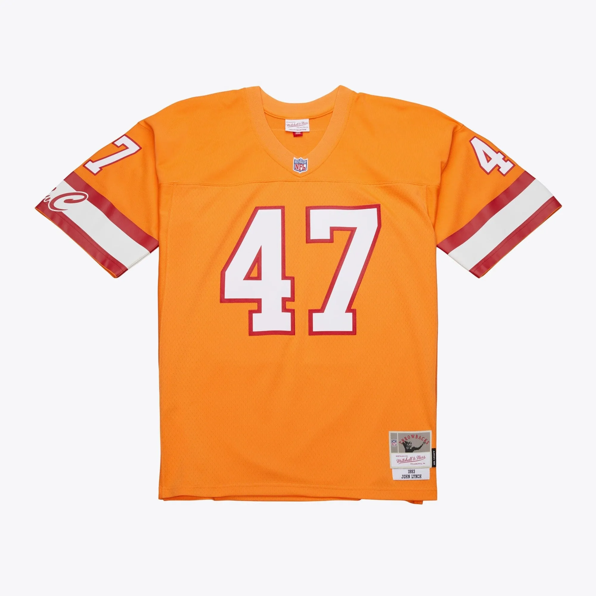 John Lynch Tampa Bay Buccaneers Mitchell & Ness NFL 93 Throwback Legacy Jersey - Orange