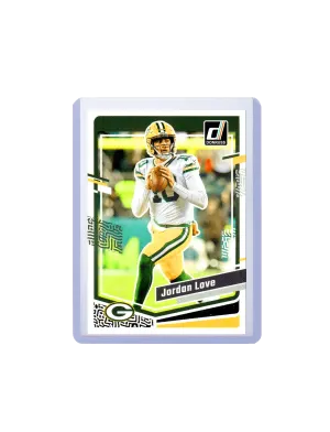 Jordan Love Green Bay Packers Panini NFL 23-24 Donruss Card