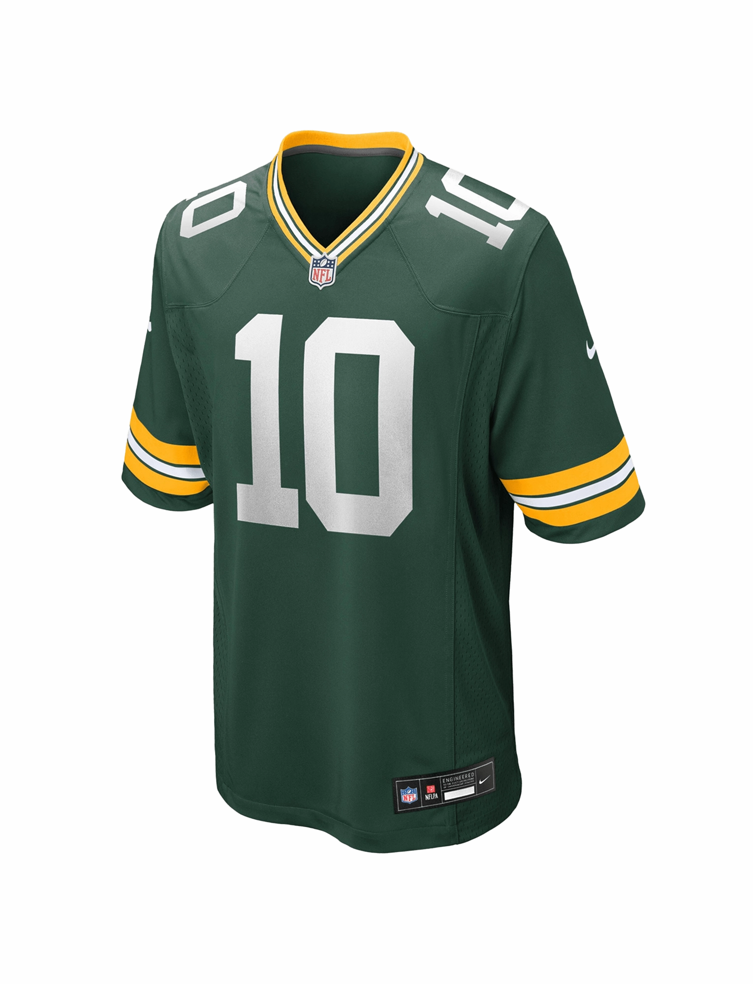 Jordan Love Green Bay Packers Nike NFL Game Jersey - Green