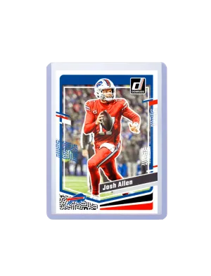 Josh Allen Buffalo Bills Panini NFL 23-24 Donruss Card
