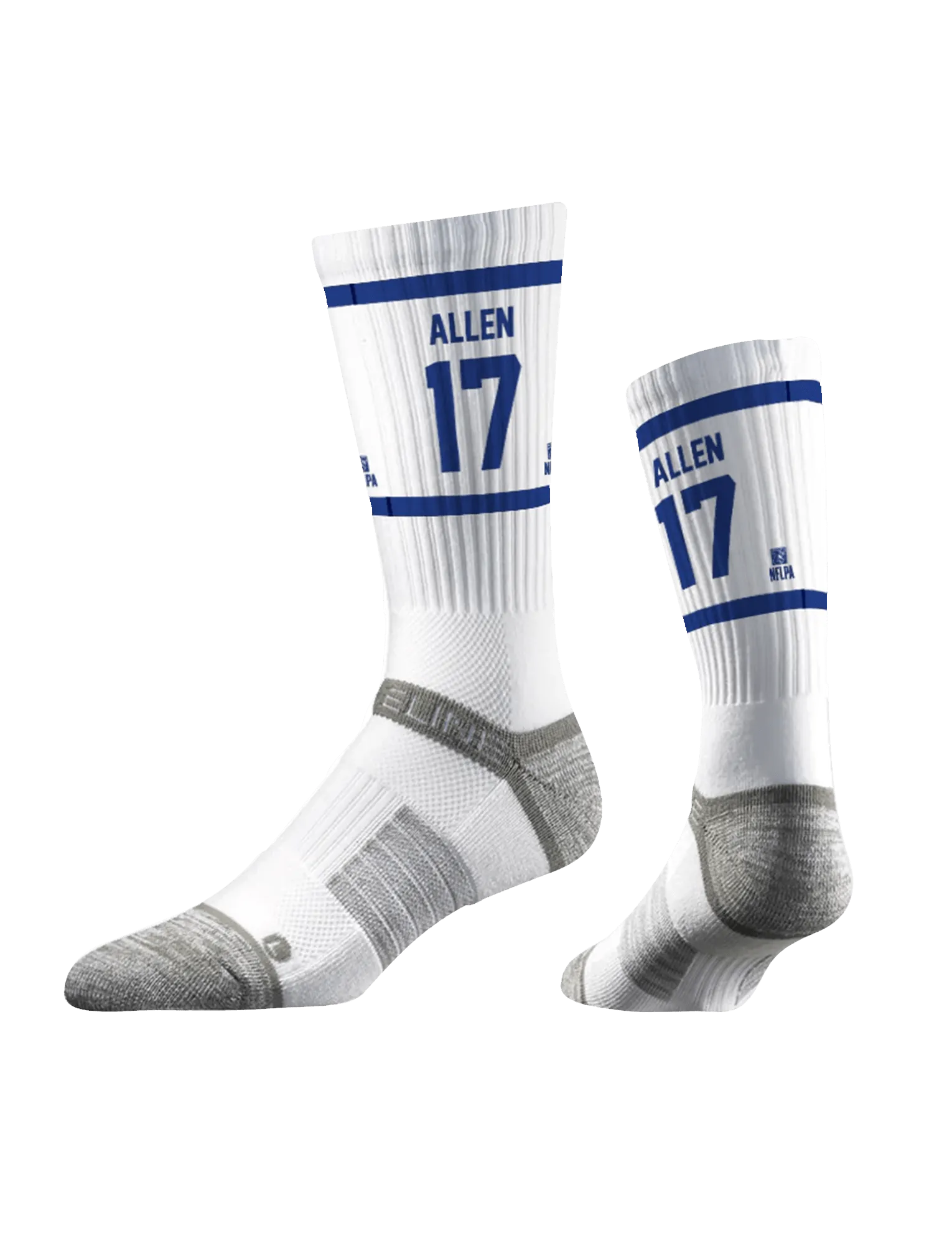 Josh Allen Buffalo BIlls Strideline NFL Jersey Premium Sub Crew Socks