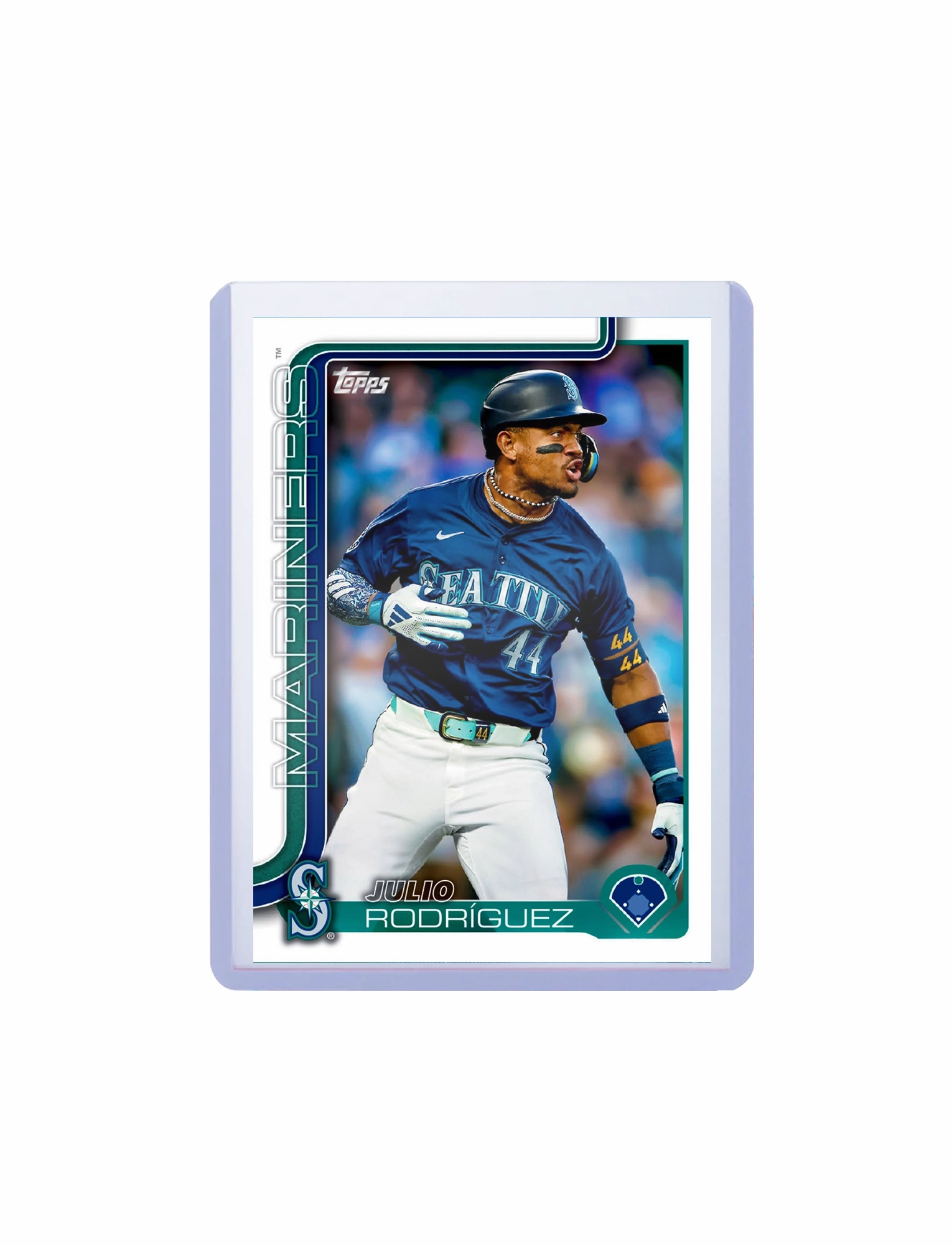 Julio Rodriguez Seattle Mariners Topps MLB Series 1 25 Base Card