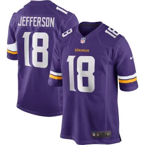 Justin Jefferson Minnesota Vikings Nike Game - Jersey - Purple