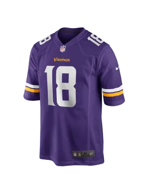 Justin Jefferson Minnesota Vikings Nike NFL Game Jersey - Purple