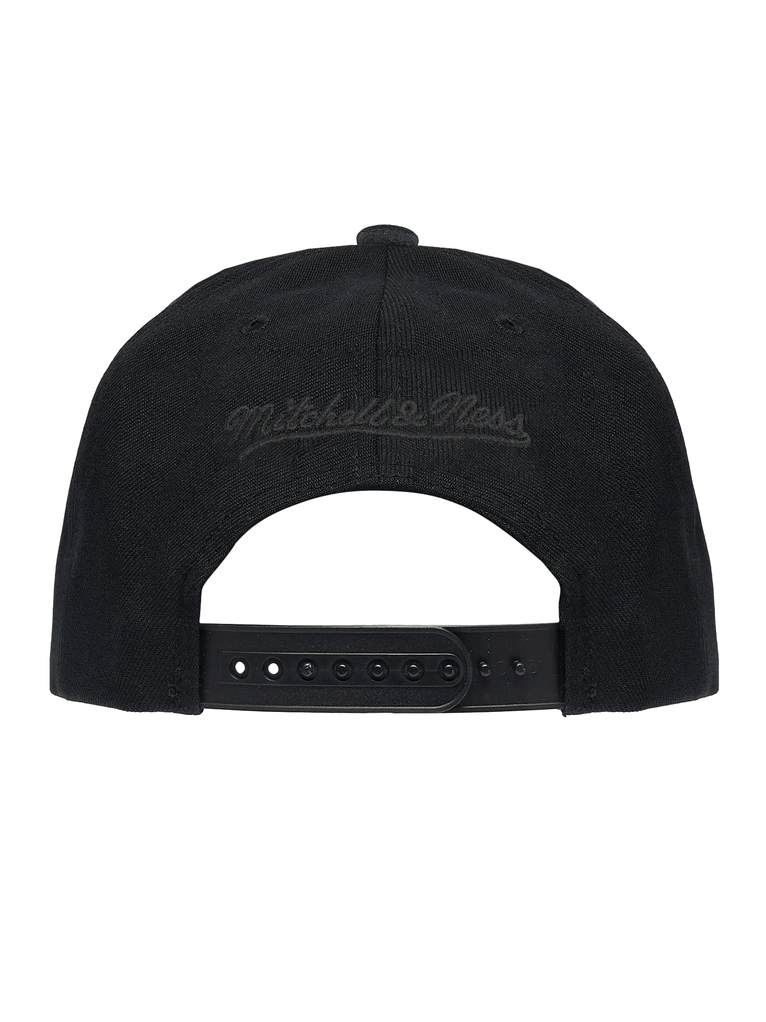 Kansas City Chiefs Mitchell & Ness NFL Black On Black Pro Pinch Snapback Hat