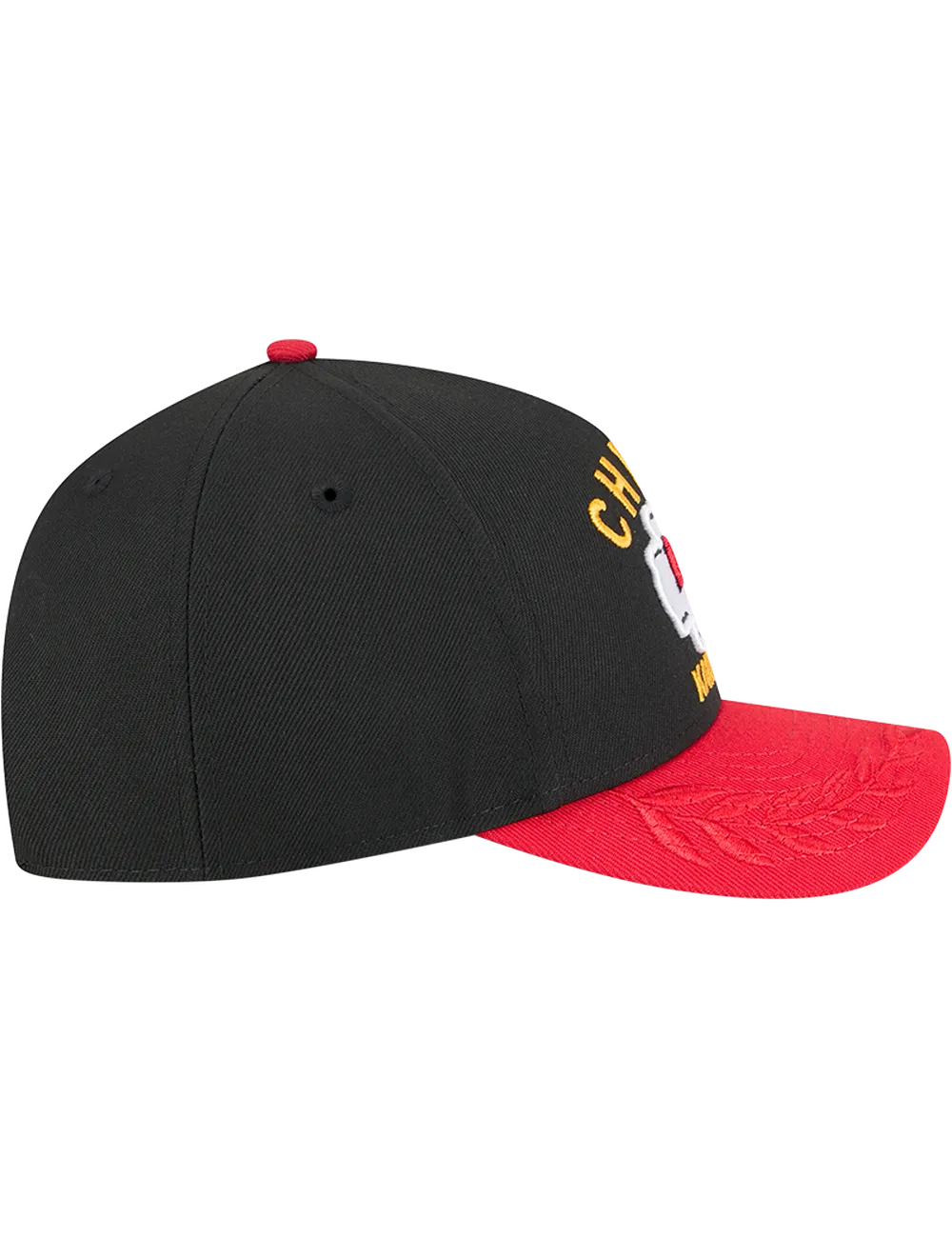 Kansas City Chiefs New Era NFL 25 Draft 9FORTY M-Crown Snapback Hat - Black