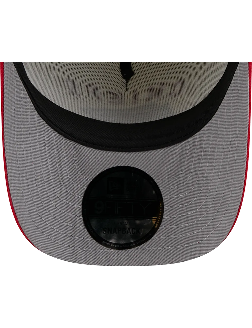 Kansas City Chiefs New Era NFL 25 Draft Pre-Curved 9FIFTY A-Frame Snapback Hat - Chrome