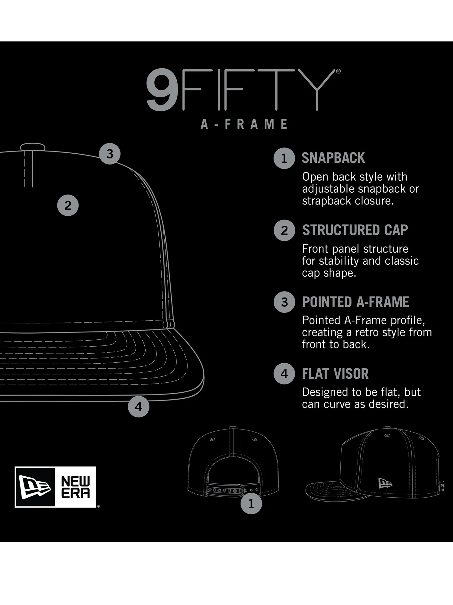 Kansas City Chiefs New Era NFL 25 Draft Pre-Curved 9FIFTY A-Frame Snapback Hat - Chrome
