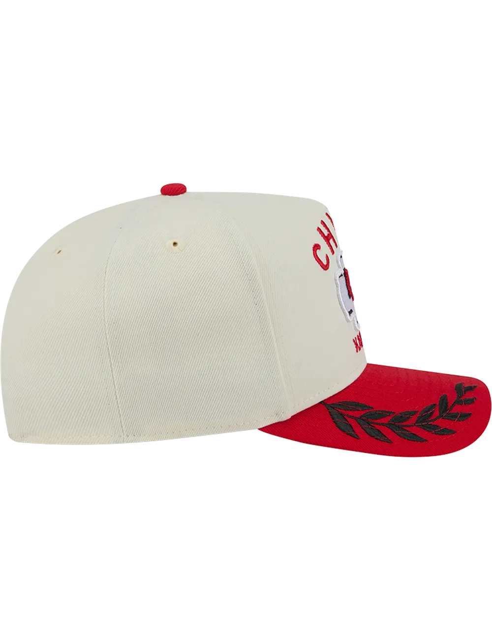 Kansas City Chiefs New Era NFL 25 Draft Pre-Curved 9FIFTY A-Frame Snapback Hat - Chrome