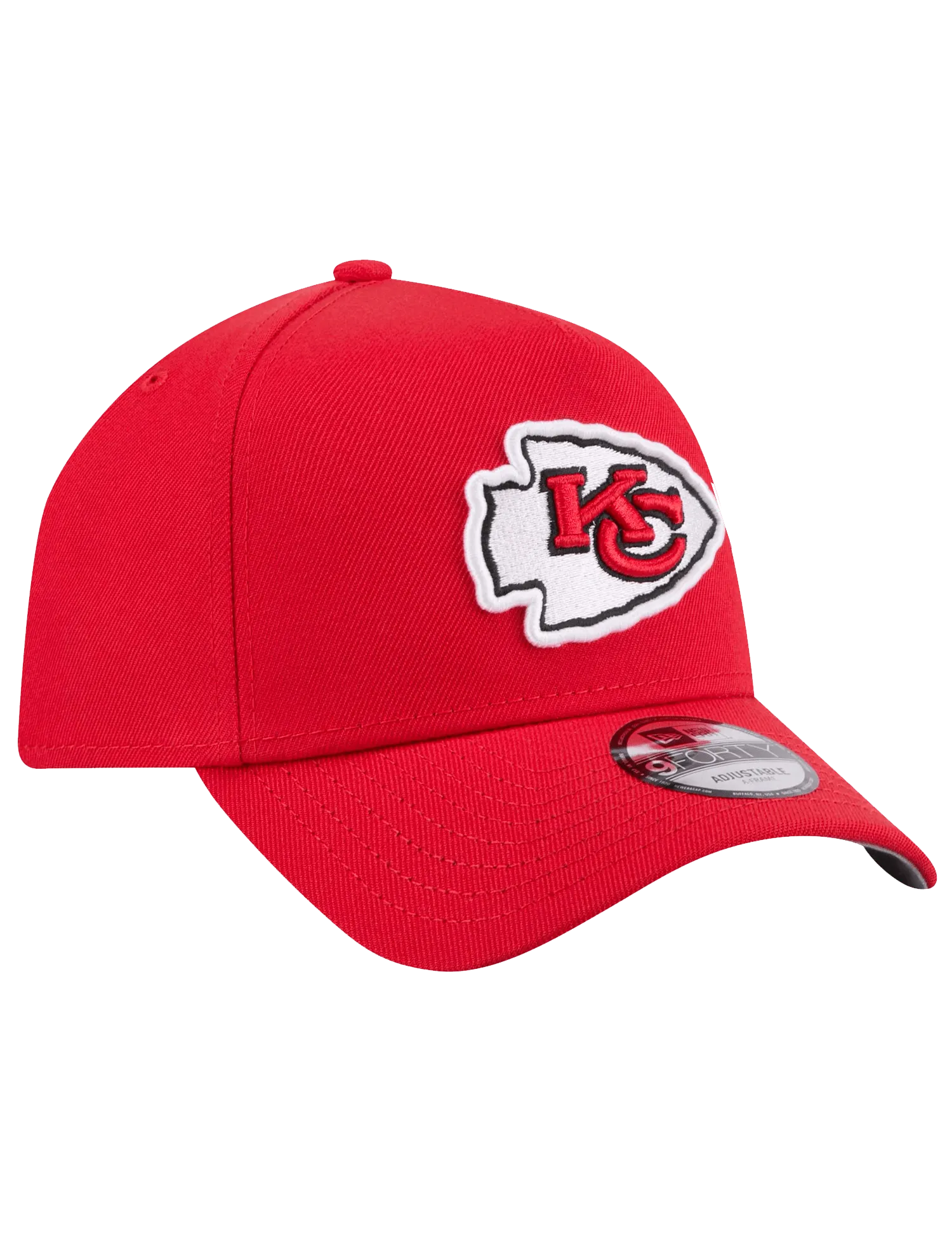 Kansas City Chiefs New Era NFL Team 9FORTY A-Frame Snapback Hat - Red