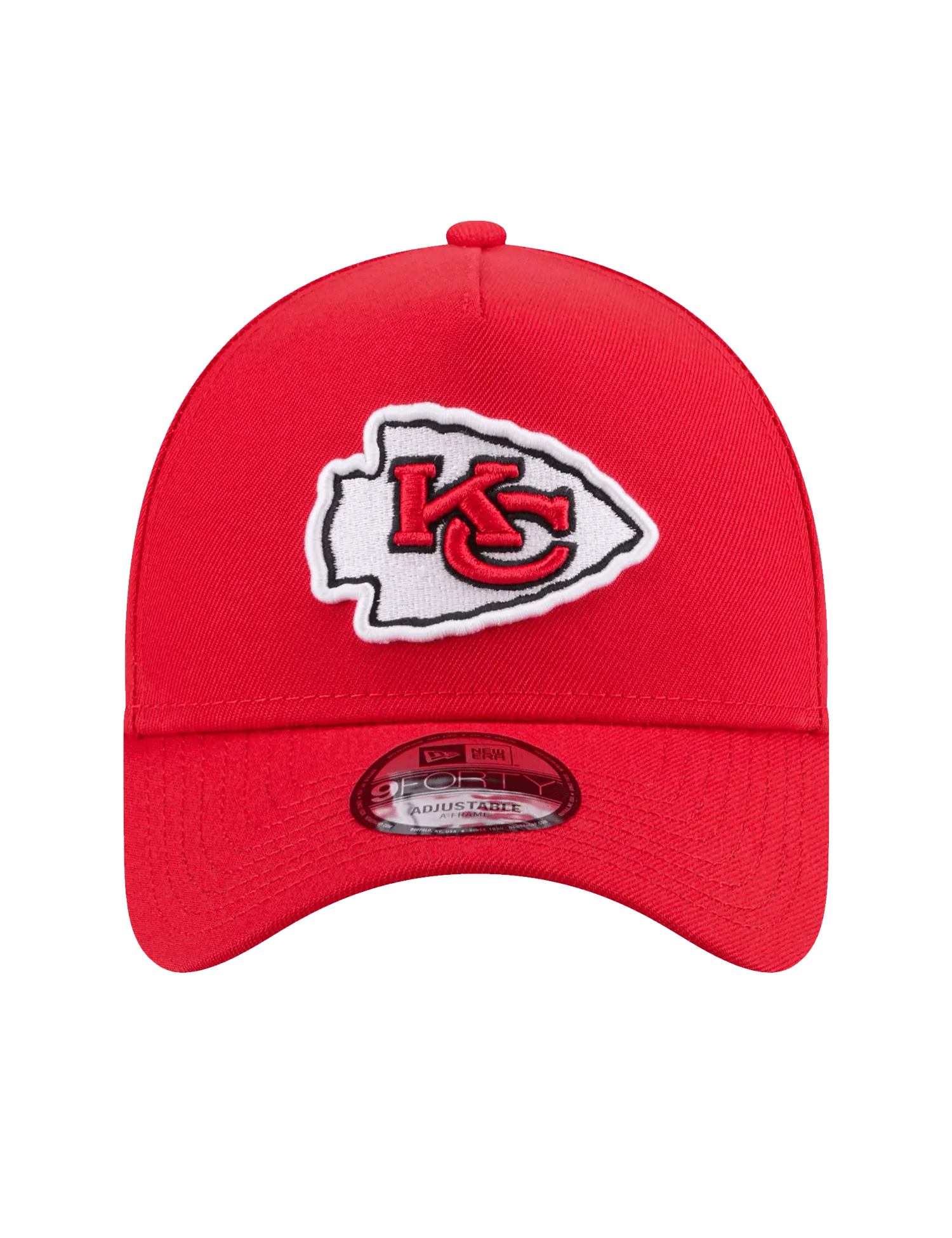 Kansas City Chiefs New Era NFL Team 9FORTY A-Frame Snapback Hat - Red
