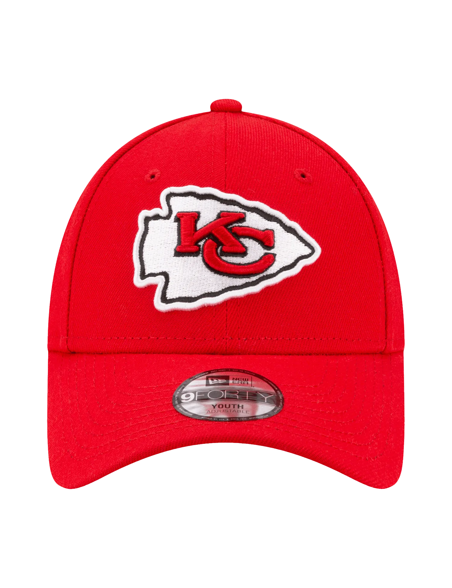 Kansas City Chiefs New Era NFL Team 9FORTY Strapback Hat - Red