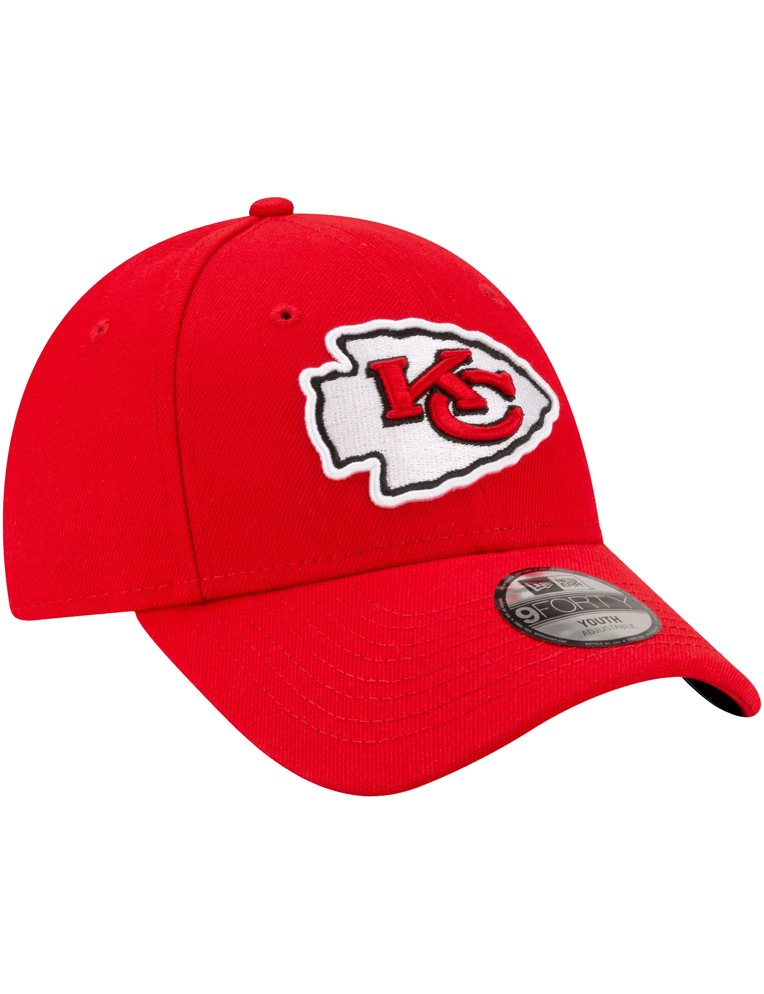 Kansas City Chiefs New Era NFL Team 9FORTY Strapback Hat - Red