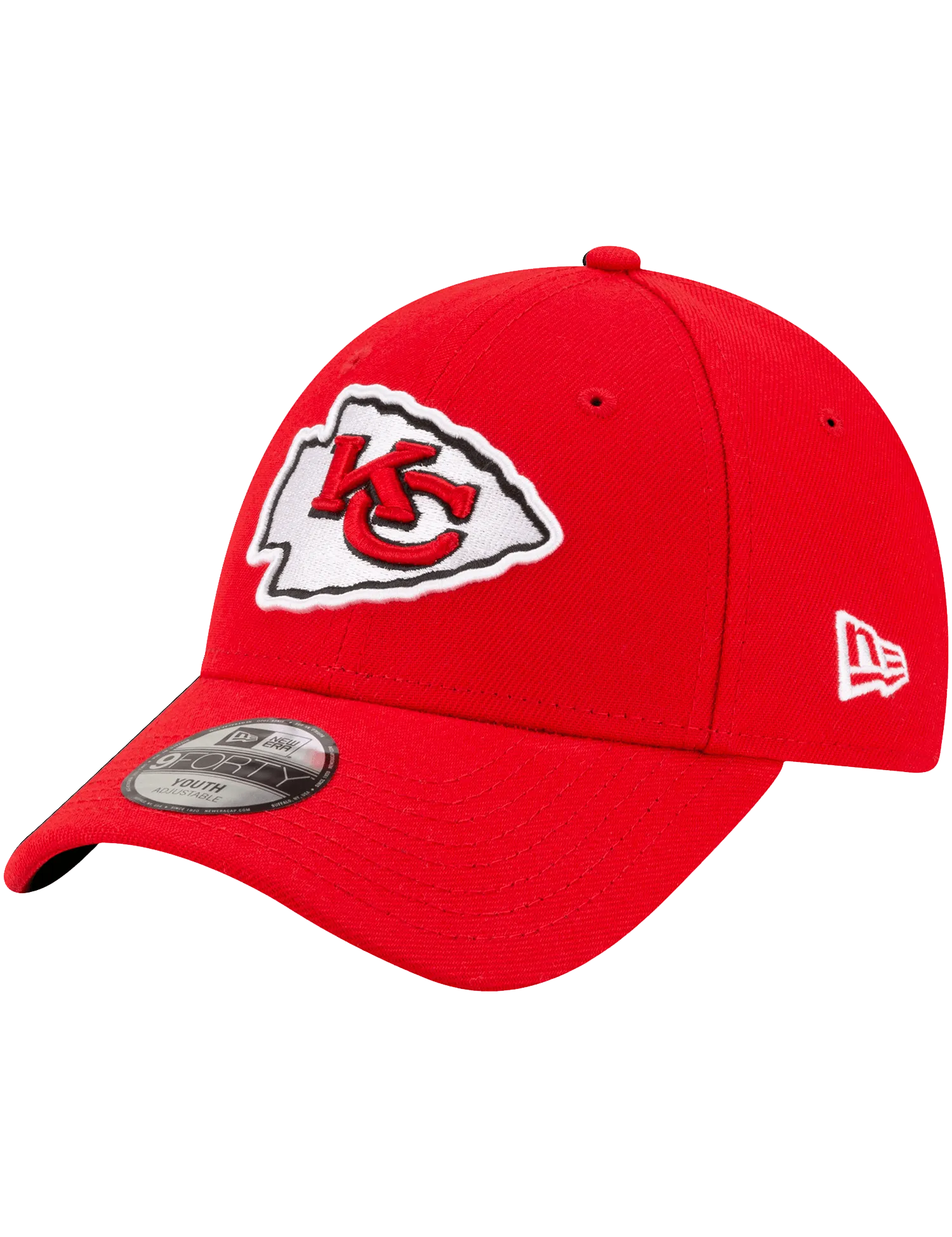 Kansas City Chiefs New Era NFL Team 9FORTY Strapback Hat - Red