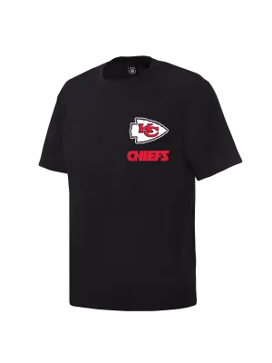 Kansas City Chiefs NFL Steiner Chest Hit T-Shirt - Black