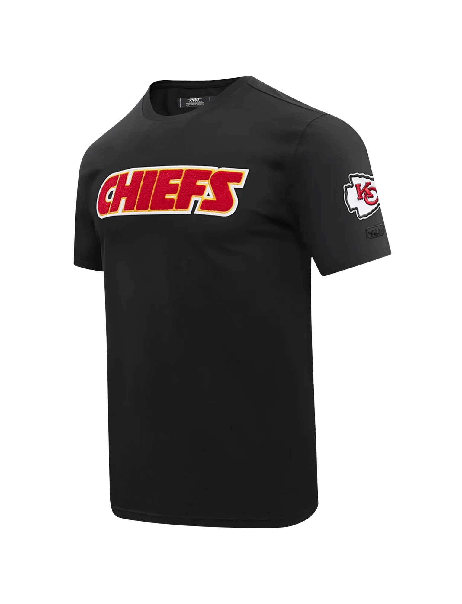 Kansas City Chiefs Pro Standard NFL Classic Chenille Flex T-Shirt - Black