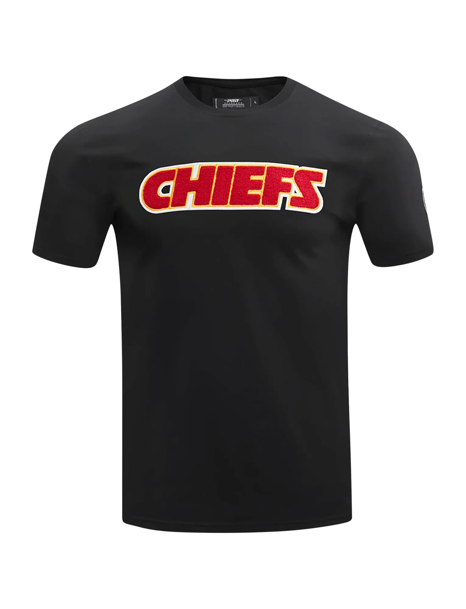 Kansas City Chiefs Pro Standard NFL Classic Chenille Flex T-Shirt - Black