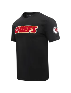 Kansas City Chiefs Pro Standard NFL Classic Chenille Flex T-Shirt - Black