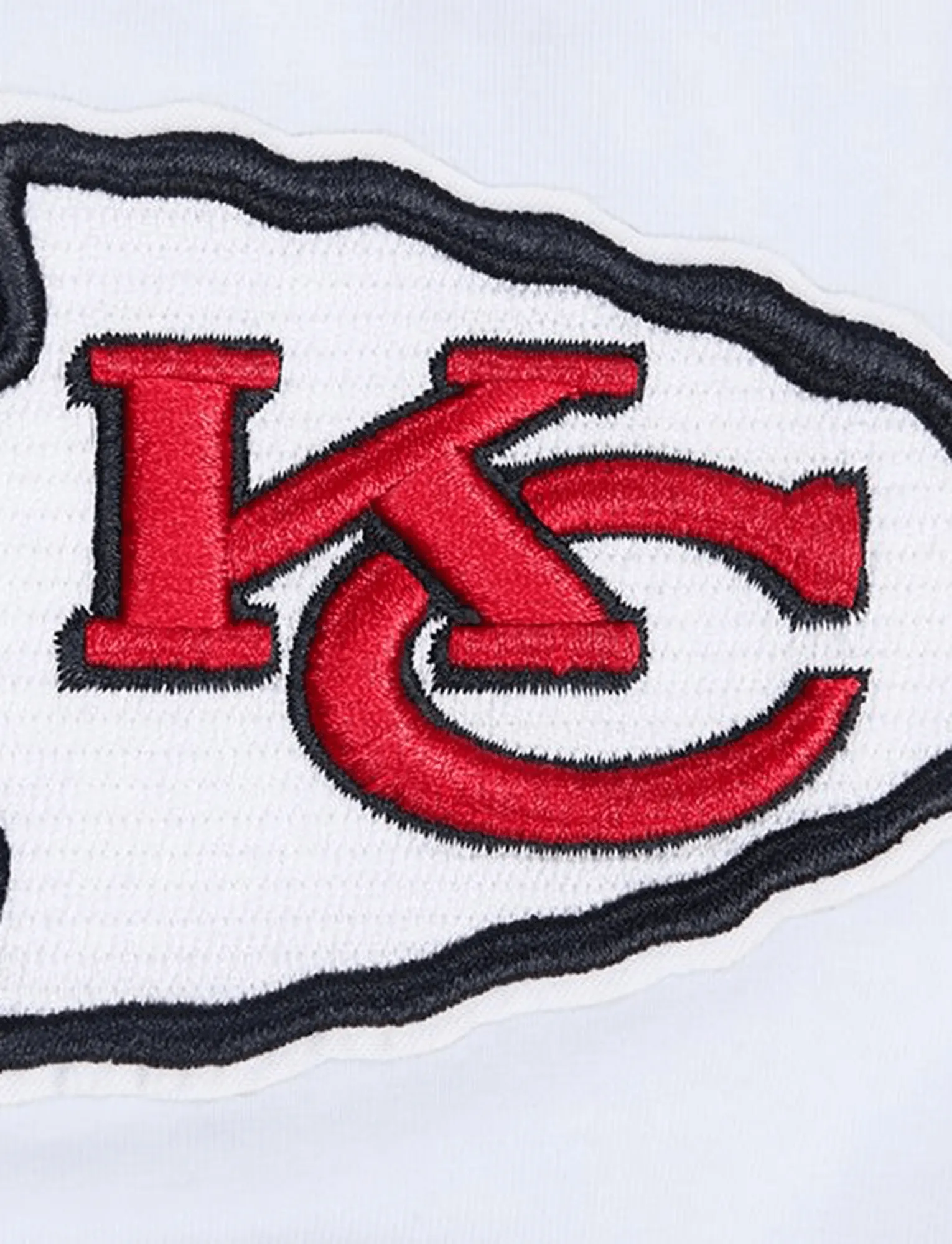 Kansas City Chiefs Pro Standard NFL Classic Chenille Flex T-Shirt - White