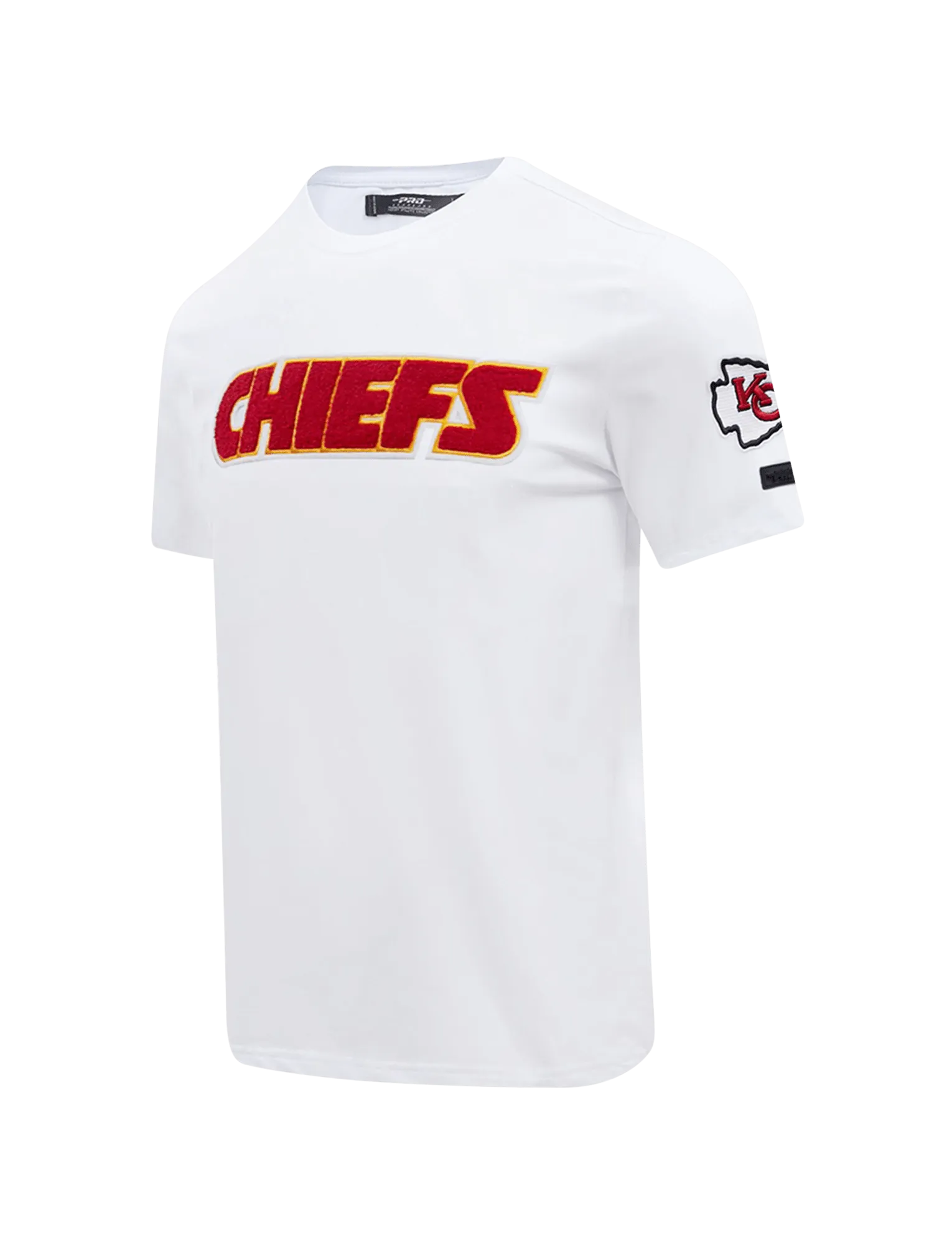 Kansas City Chiefs Pro Standard NFL Classic Chenille Flex T-Shirt - White