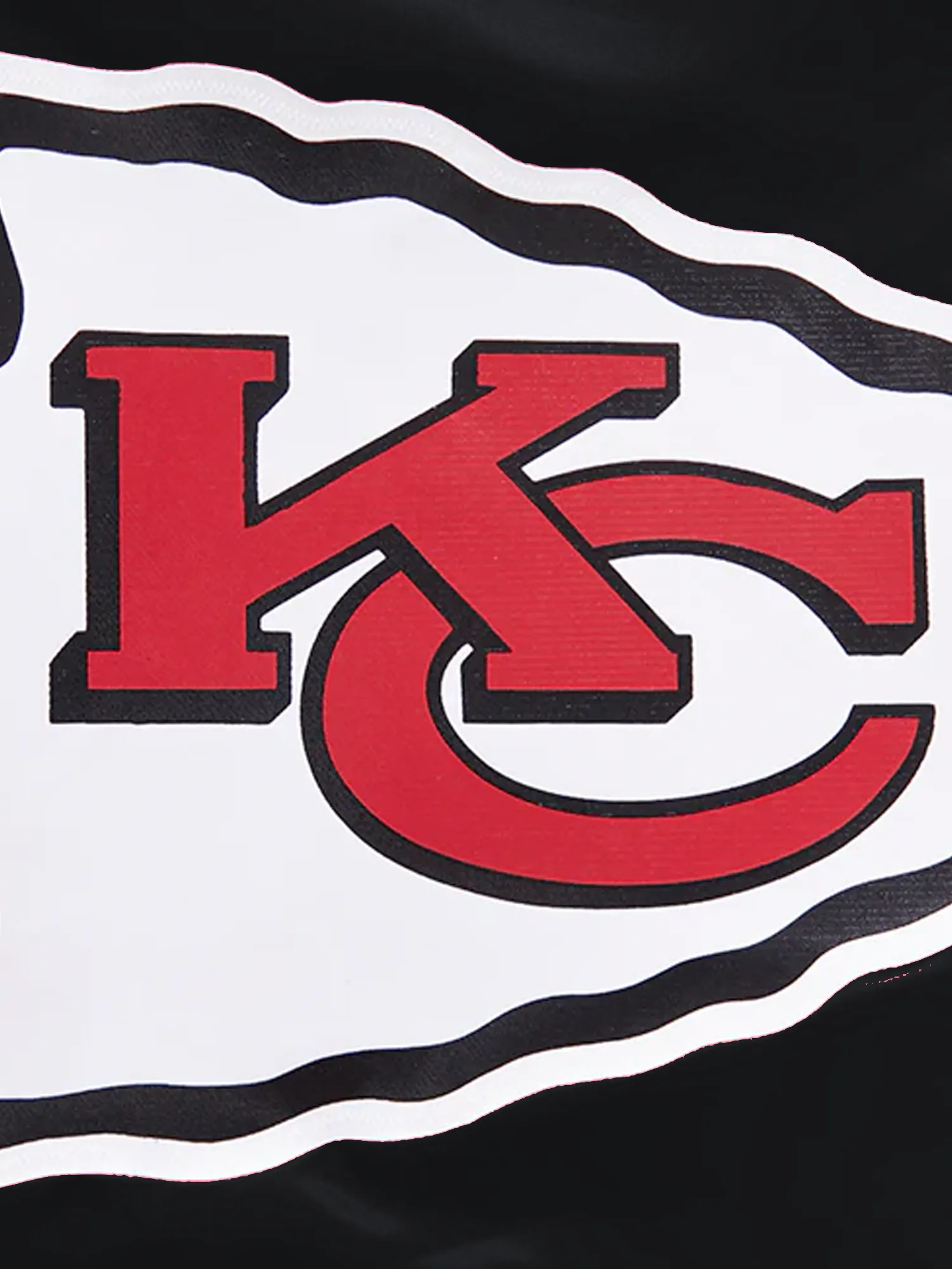 Kansas City Chiefs Pro Standard NFL Team Classic Satin Button Jacket - Black