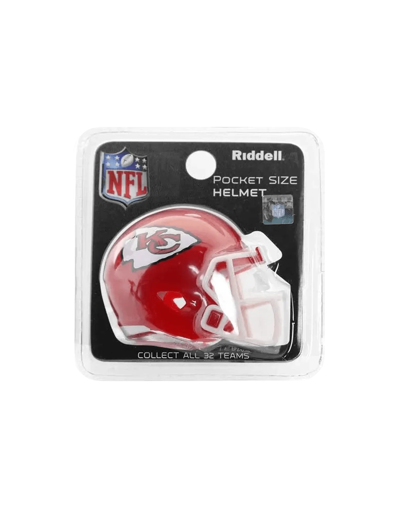 Kansas City Chiefs Riddell NFL Speed Pocket Size Helmet