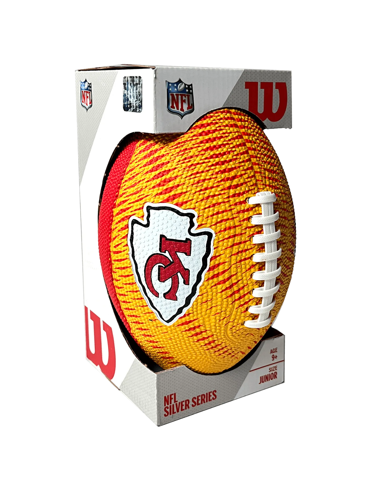 Kansas City Chiefs Wilson NFL Team Tailgate Junior Football