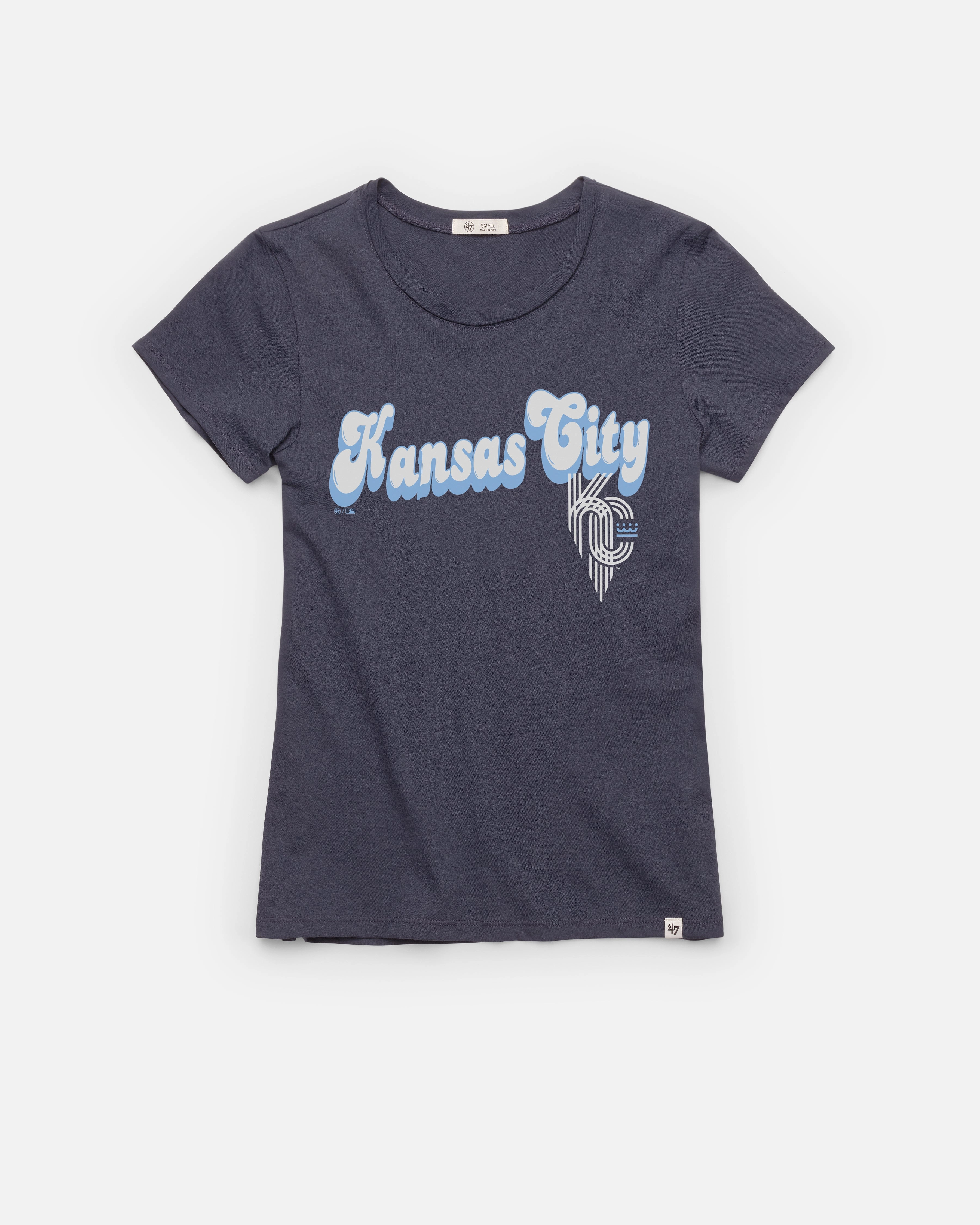 KANSAS CITY ROYALS CITY CONNECT MYSTIC '47 FRANKIE TEE WOMENS