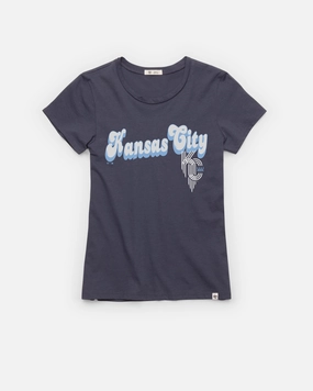 KANSAS CITY ROYALS CITY CONNECT MYSTIC '47 FRANKIE TEE WOMENS