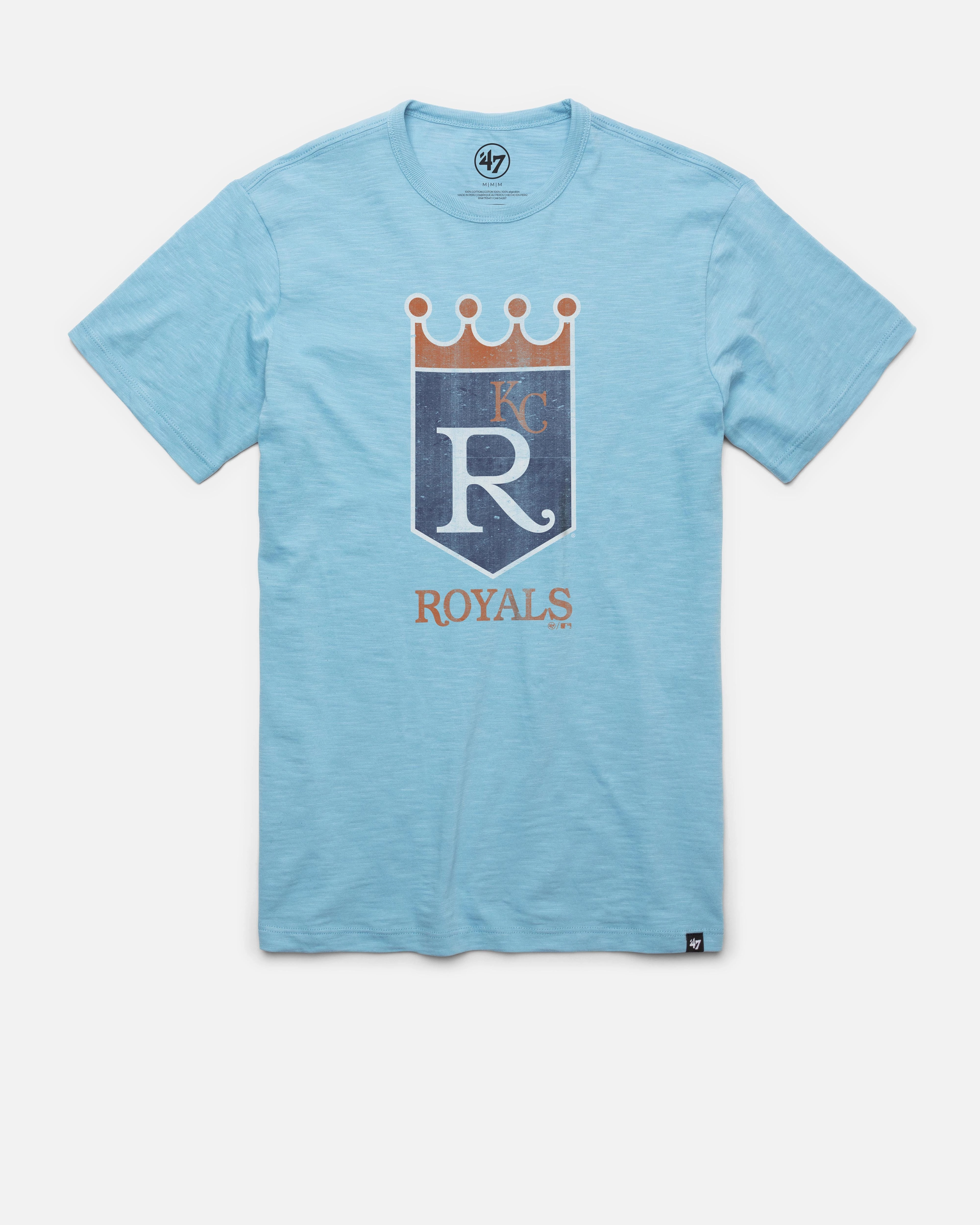 KANSAS CITY ROYALS COOPERSTOWN GRIT '47 SCRUM TEE