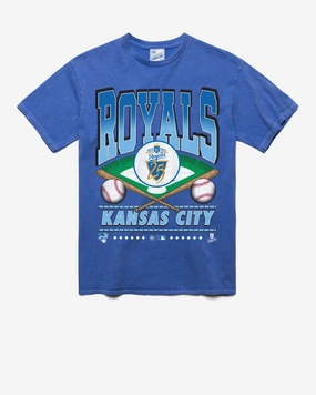 KANSAS CITY ROYALS COOPERSTOWN STRAIGHT SHOT VINTAGE '47 TUBULAR TEE