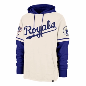 KANSAS CITY ROYALS COOPERSTOWN TRIFECTA '47 SHORTSTOP PULLOVER