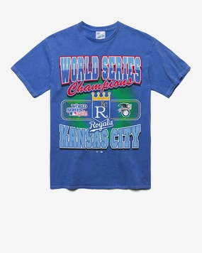 KANSAS CITY ROYALS COOPERSTOWN WORLD SERIES LOCKER VINTAGE '47 TUBULAR TEE