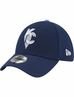 Kansas City Royals New Era MLB City Connect 39THIRTY Stretch-Fit Hat - Navy