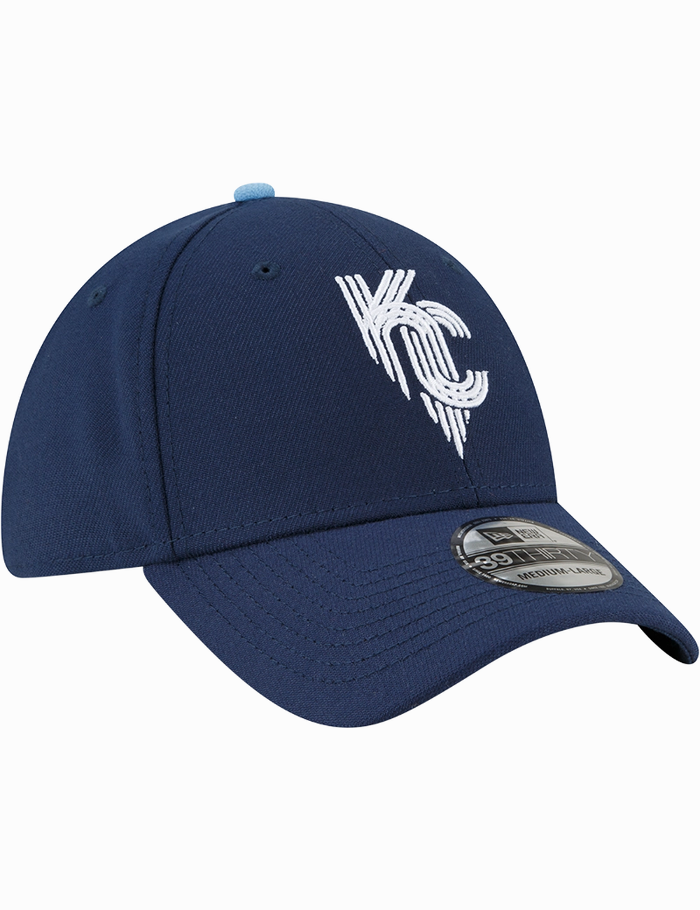 Kansas City Royals New Era MLB City Connect 39THIRTY Stretch-Fit Hat - Navy