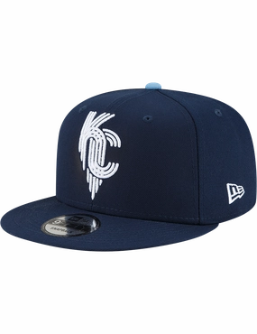 Kansas City Royals New Era MLB City Connect 9FIFTY Snapback Hat - Navy