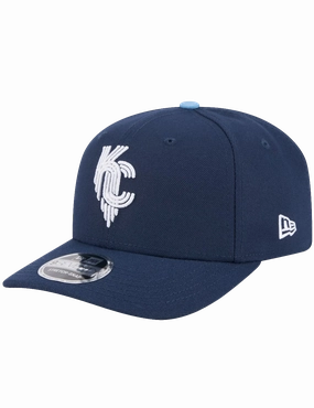 Kansas City Royals New Era MLB City Connect 9SEVENTY Stretch Snapback Hat - Navy