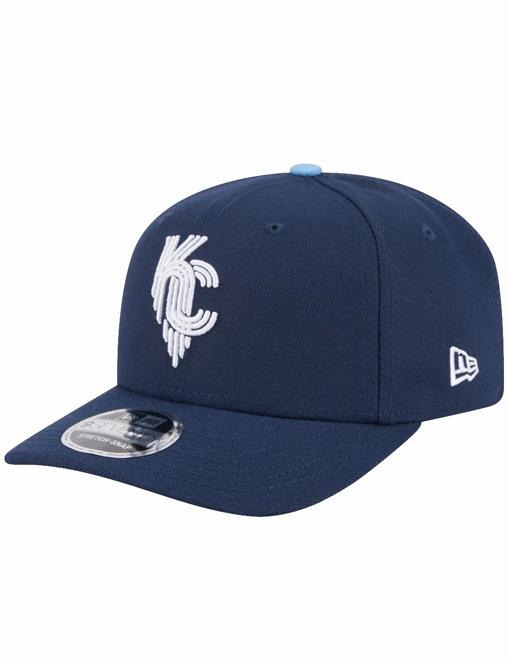 Kansas City Royals New Era MLB City Connect 9SEVENTY Stretch Snapback Hat - Navy