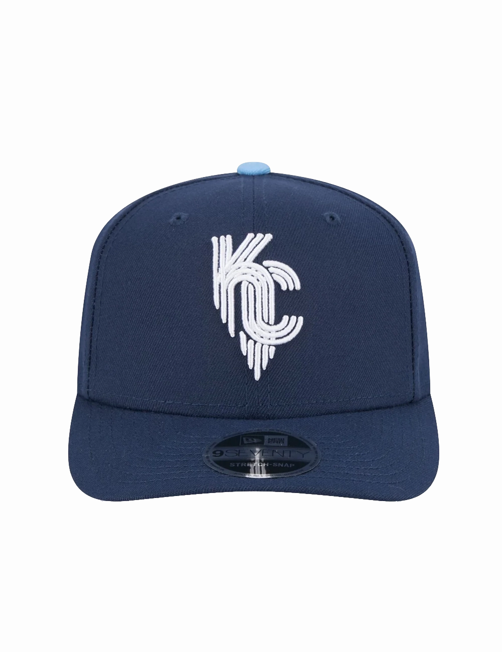 Kansas City Royals New Era MLB City Connect 9SEVENTY Stretch Snapback Hat - Navy