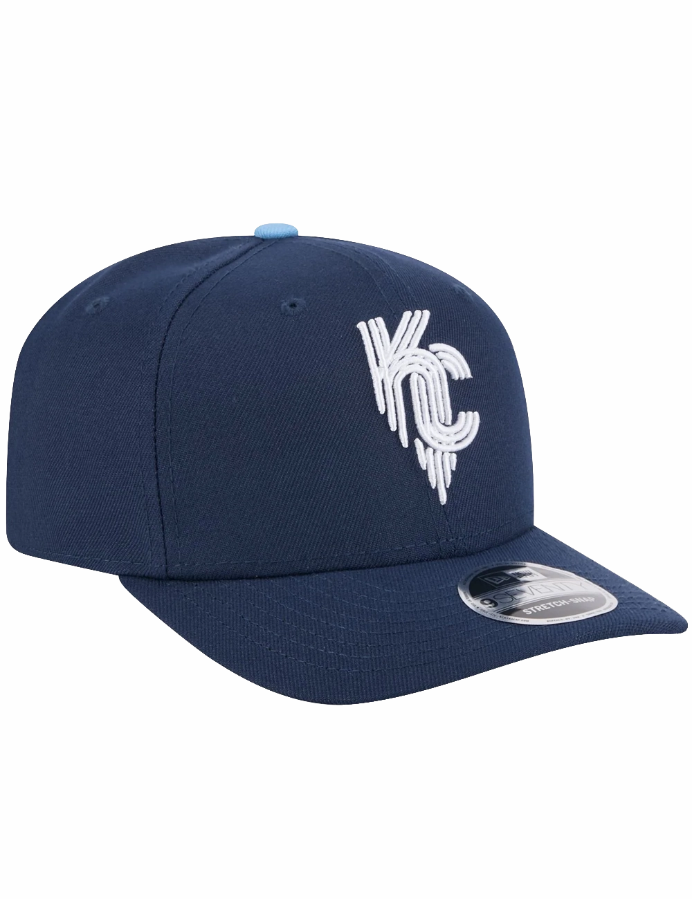 Kansas City Royals New Era MLB City Connect 9SEVENTY Stretch Snapback Hat - Navy