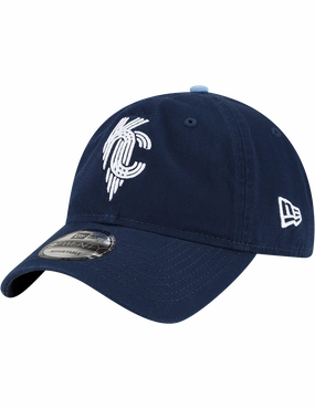 Kansas City Royals New Era MLB City Connect 9TWENTY Strapback Hat - Navy