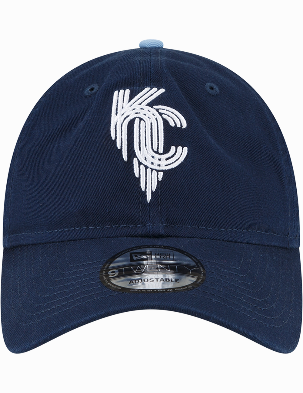 Kansas City Royals New Era MLB City Connect 9TWENTY Strapback Hat - Navy