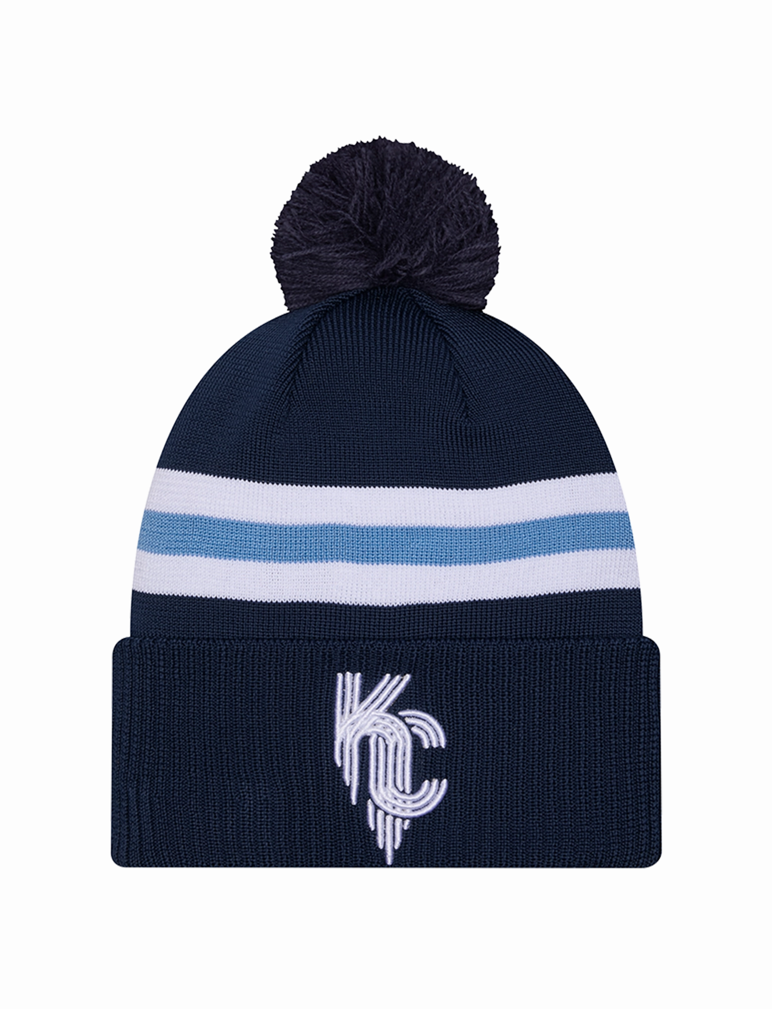 Kansas City Royals New Era MLB City Connect Knit Beanie - Navy